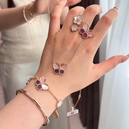 [Miro ] 26 NEW CLOVER LUCKY LIGHT PURPLE SET
