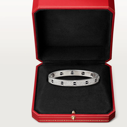 Miro LOVE BRACELET 6.1MM DIAMOND-PAVED CERAMIC