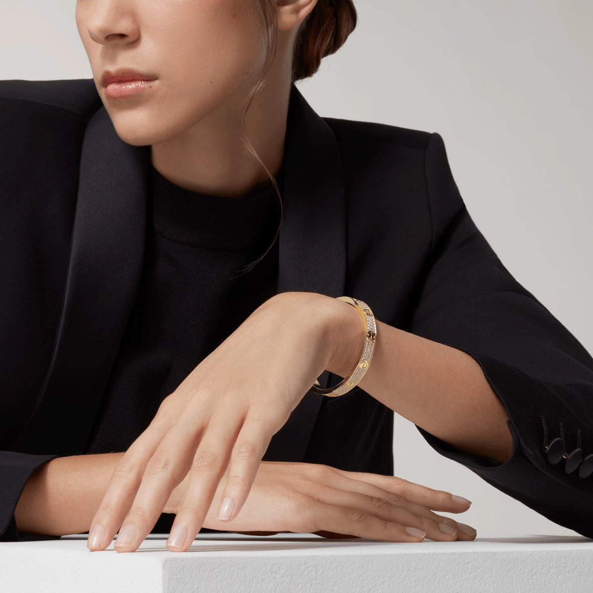 Miro LOVE BRACELET 6.1MM DIAMOND-PAVED