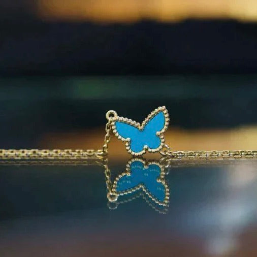 Miro BUTTERFLY TURQUOISE BUTTERFLY BRACELET