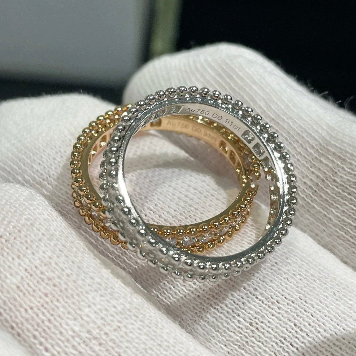Miro PERLEE DIAMOND ROSE GOLD RING