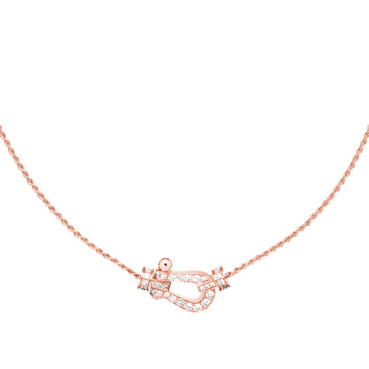 Miro FORCE 10 PINK GOLD DIAMOND NECKLACE