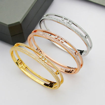 [Miro ]Move Romane pavé bangle