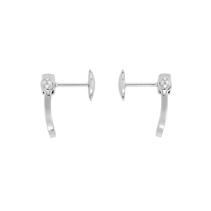 Miro FORCE 10 FULL DIAMOND STUD EARRINGS MINI MODEL