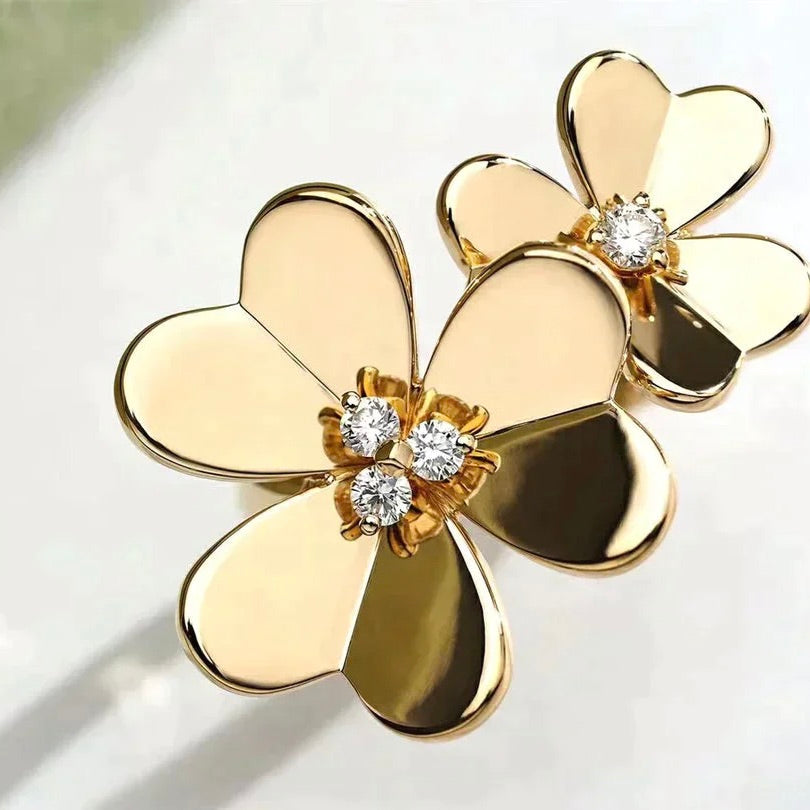 Miro CLOVER COMOS GOLD DIAMOND RING
