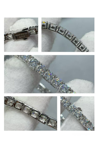 [Miro ]TENNIS BRACELET WITH FULL DIAMOND SETTING
