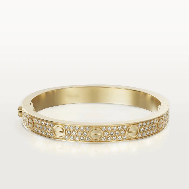 Miro LOVE BRACELET 6.1MM DIAMOND-PAVED