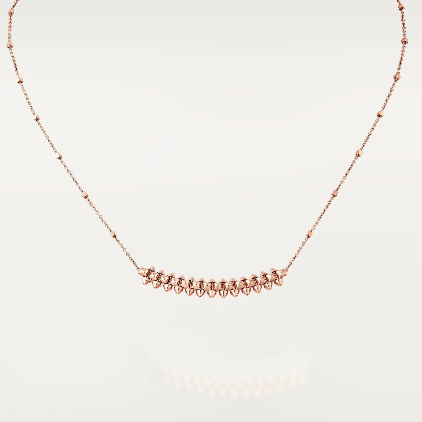 Miro CLASH PINK GOLD NECKLACE