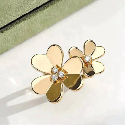 Miro CLOVER COMOS GOLD DIAMOND RING