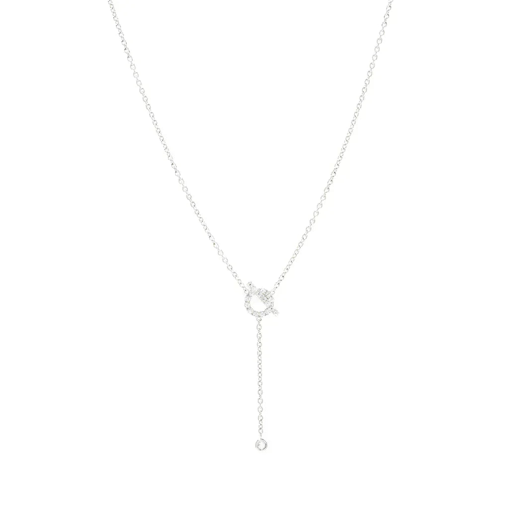 Miro FINESSE SILVER DIAMOND NECKLACE