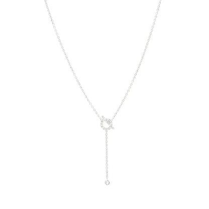 Miro FINESSE SILVER DIAMOND NECKLACE