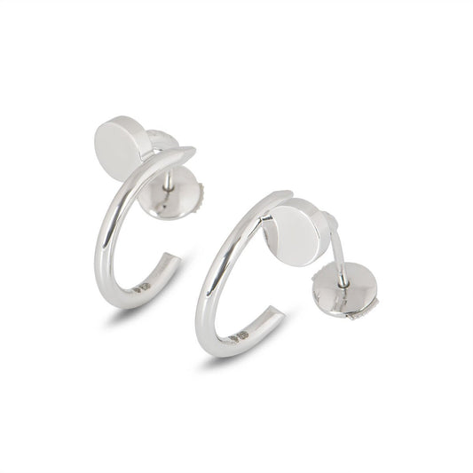 Miro JUSTE EARRINGS SILVER