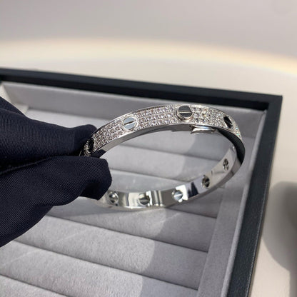 Miro LOVE BRACELET 6.1MM DIAMOND-PAVED CERAMIC