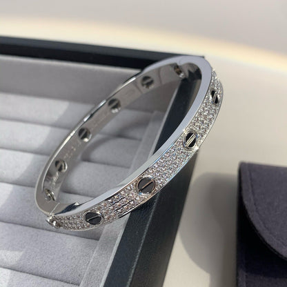 Miro LOVE BRACELET 6.1MM DIAMOND-PAVED CERAMIC