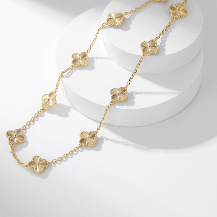 Miro CLOVER 10 MOTIFS LASER NECKLACE