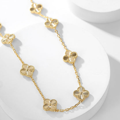 Miro CLOVER 10 MOTIFS LASER NECKLACE