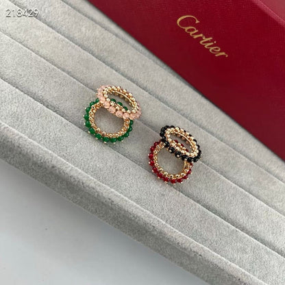 [Miro ] CLASH NEW COLORED GEMSTONE RING