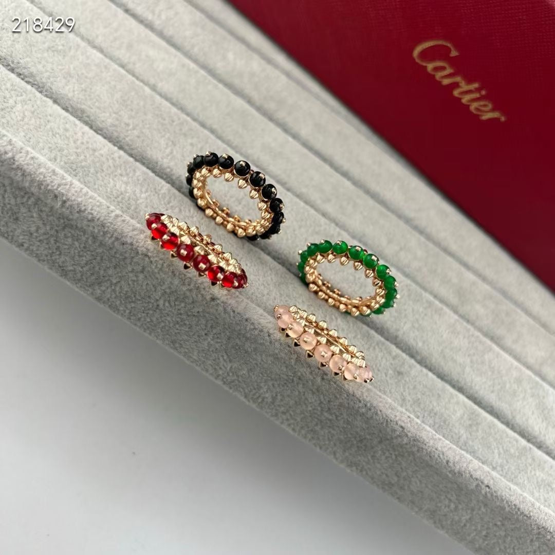[Miro ] CLASH NEW COLORED GEMSTONE RING