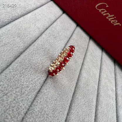 [Miro ] CLASH NEW COLORED GEMSTONE RING