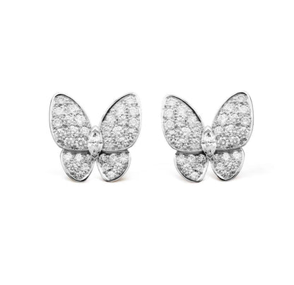 Miro BUTTERFLY ALL DIAMOND EARRINGS