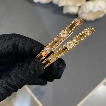 Miro CLOVER BRACELET 4MM DIAMONDS