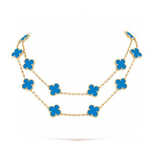 Miro CLOVER 20 MOTIFS TURQUOISE GOLD