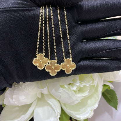 Miro CLOVER 15MM LASER NECKLACE