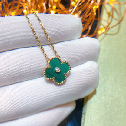 Miro CLOVER 15MM DIAMOND TURQUOISE NECKLACE