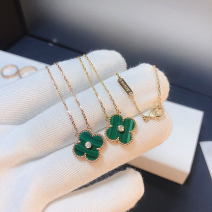 Miro CLOVER 15MM DIAMOND TURQUOISE NECKLACE