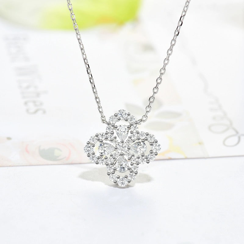 Miro LOOP NECKLACE FULL MOTIF DIAMOND 16MM MULTIPLE COLORS