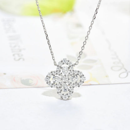 Miro LOOP NECKLACE FULL MOTIF DIAMOND 16MM MULTIPLE COLORS