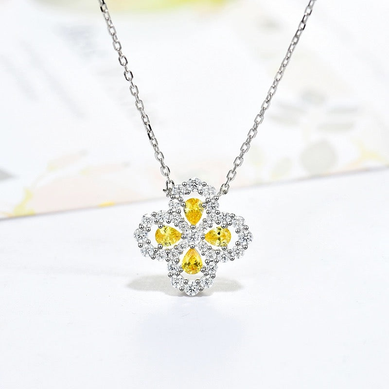 Miro LOOP NECKLACE FULL MOTIF DIAMOND 16MM MULTIPLE COLORS