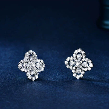 Miro LOOP EARRINGS FULL MOTIF DIAMOND 16MM