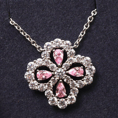 Miro LOOP NECKLACE FULL MOTIF DIAMOND 16MM MULTIPLE COLORS