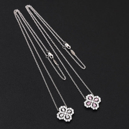 Miro LOOP NECKLACE FULL MOTIF DIAMOND 16MM MULTIPLE COLORS