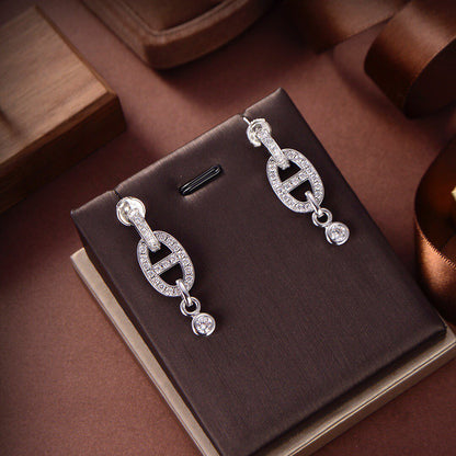 Miro HM CHAINE DIAMOND EARRINGS