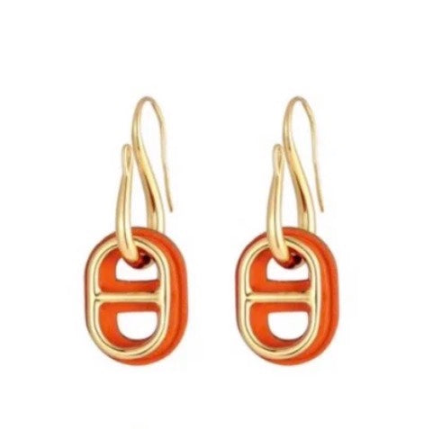 Miro HM O'MAILLON GOLD EARRINGS
