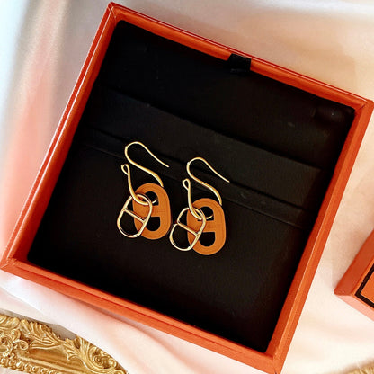 Miro HM O'MAILLON GOLD EARRINGS