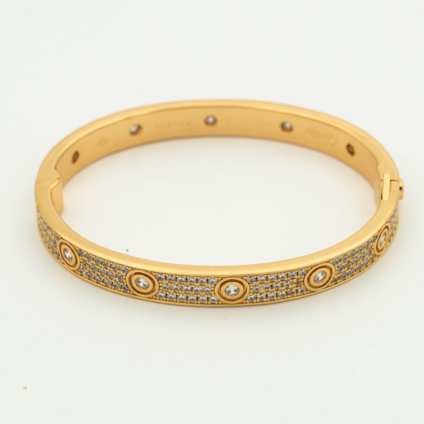 Miro LOVE BRACELET 6.1MM DIAMOND-PAVED 10 BIG DIAMONDS