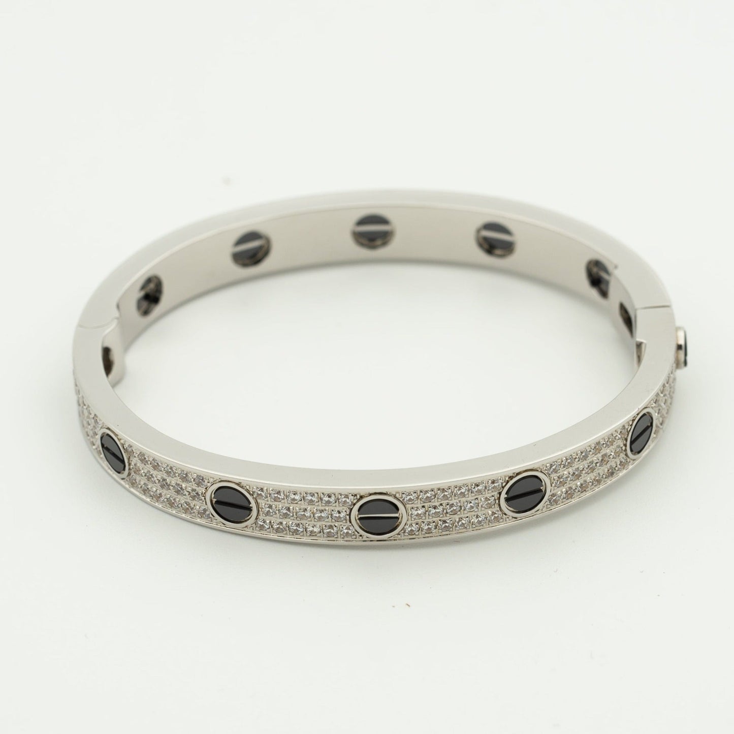Miro LOVE BRACELET 6.1MM DIAMOND-PAVED CERAMIC