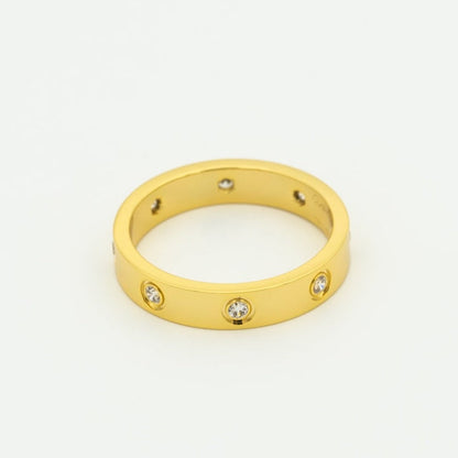Miro LOVE RING 3.6MM 8 DIAMONDS