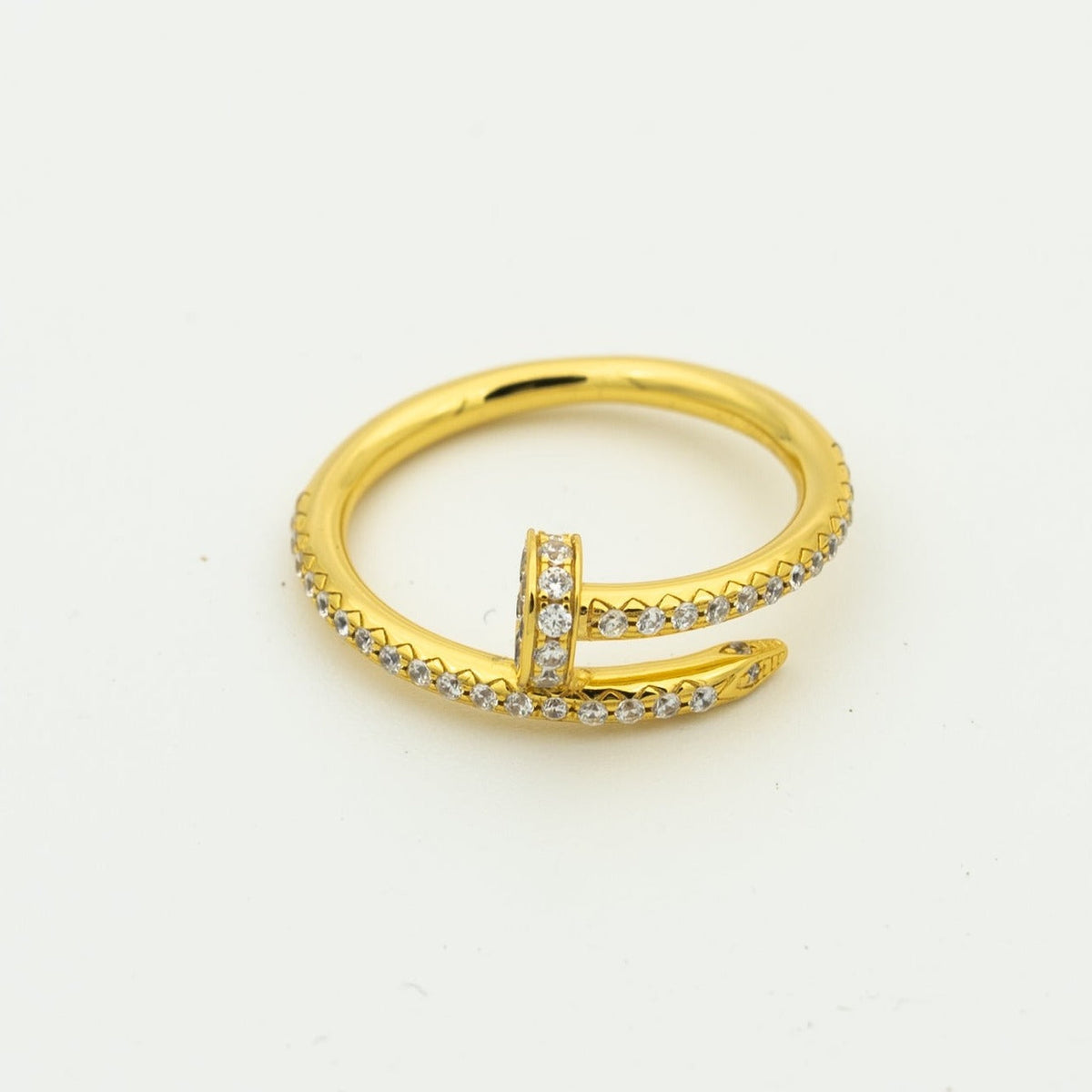 Miro JUSTE RING 1.8MM GOLD DIAMONDS