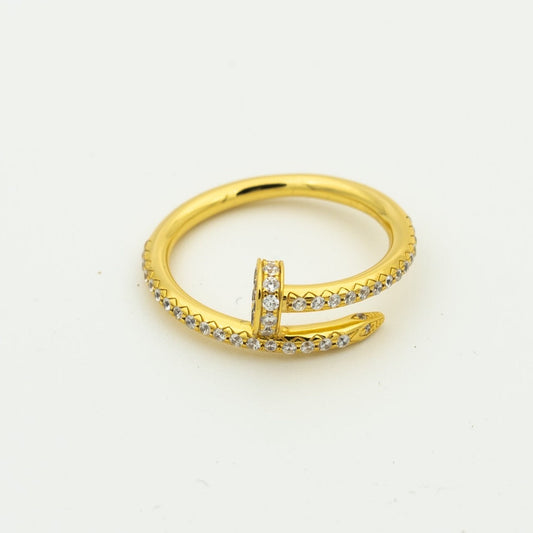 Miro JUSTE RING 1.8MM GOLD DIAMONDS