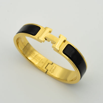Miro H BLACK BRACELET