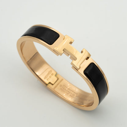 Miro H BLACK BRACELET