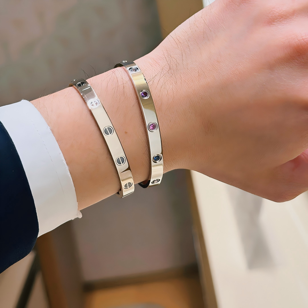 [Miro ] 2026 RAINBOW LOVE BRACELET 6.1MM  10 DIAMONDS