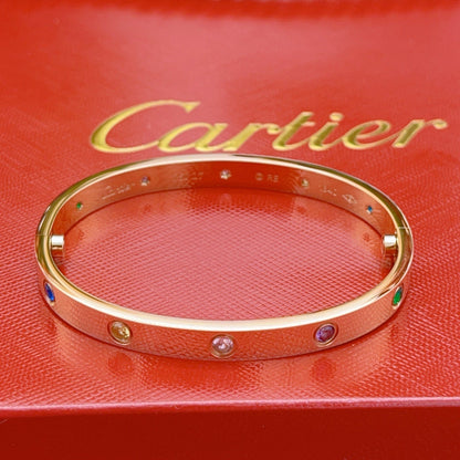 [Miro ] 2026 RAINBOW LOVE BRACELET 6.1MM  10 DIAMONDS