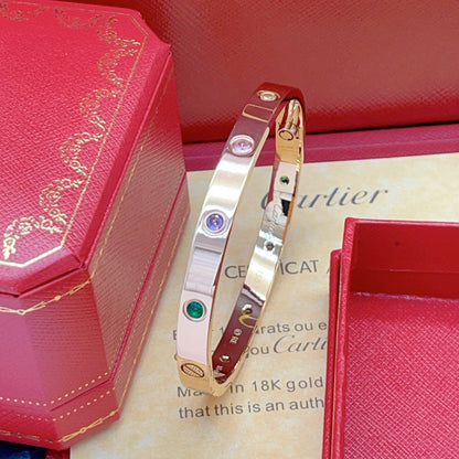 [Miro ] 2026 RAINBOW LOVE BRACELET 6.1MM  10 DIAMONDS