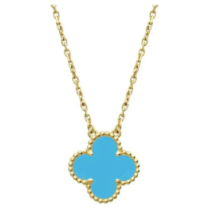 Miro CLOVER 15MM VINTAGE TURQUOISE NECKLACE