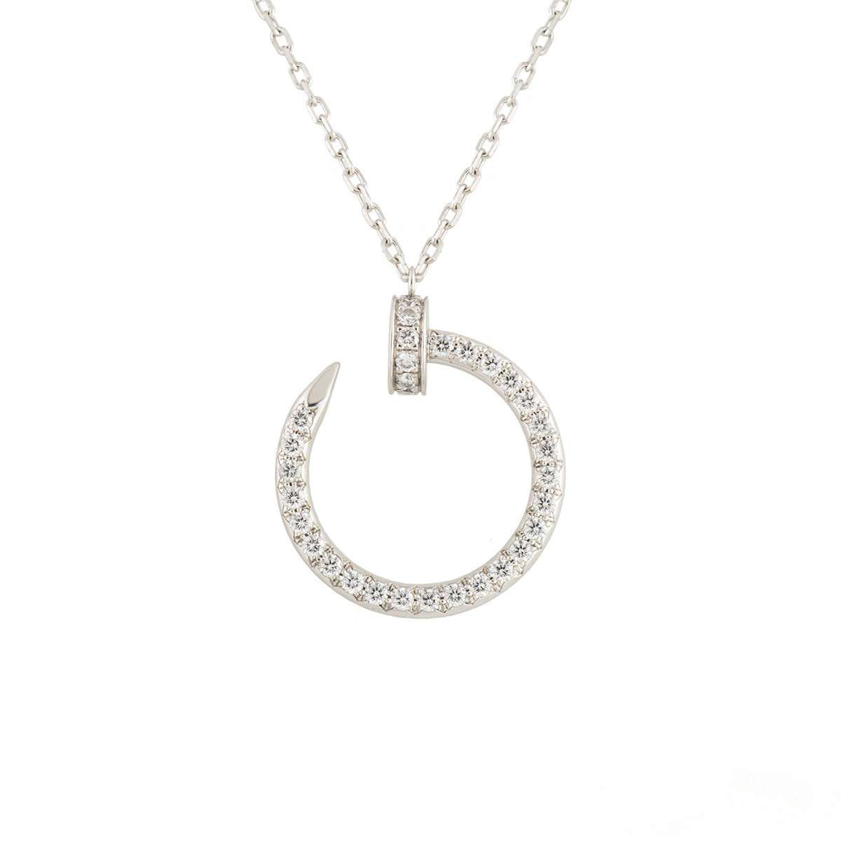 Miro JUSTE NECKLACE SILVER DIAMONDS
